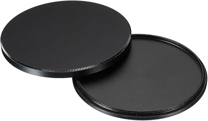PATIKIL 67mm Lens Cap, Camera Lens Cap Cover Universal Front Metal Lens Filter Stacks Cap Protective Case for 67mm Camera Circular Polarizing Fader ND Filter, Black