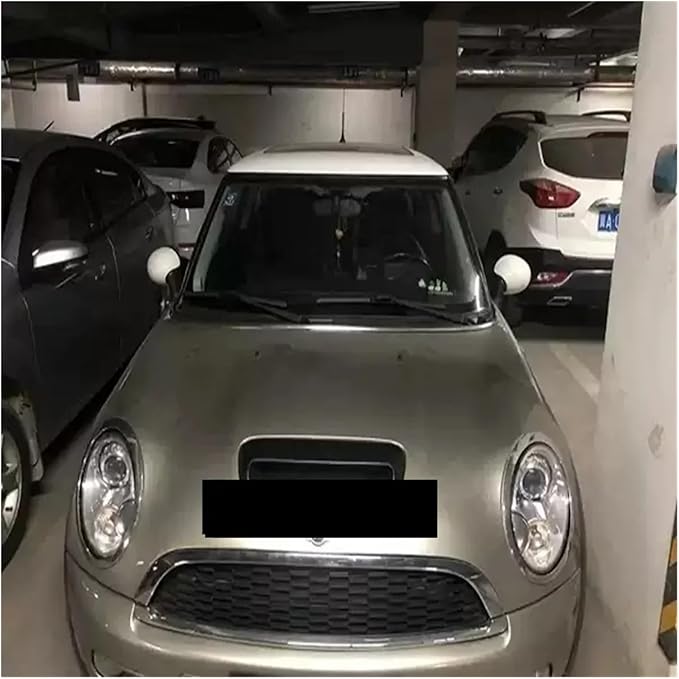 Compatible For Mini And COOPER S R56 07-14 Car Air Flow Intake Hood Scoop Vent Bonnet Decorative Covers Center Side Air Outlet Hood