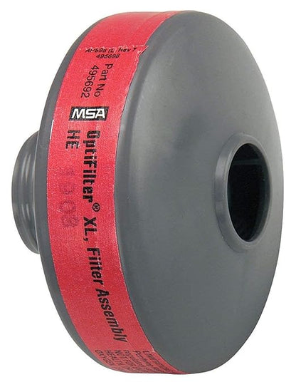 MSA 10042346 OptimAir TL Powered Air-Purifying Respirator Cartridge - OptiFilter XL: Helium (HE), Quantity: 20 per Pack, Dusts/Particles/Mists Respirator Cartridge