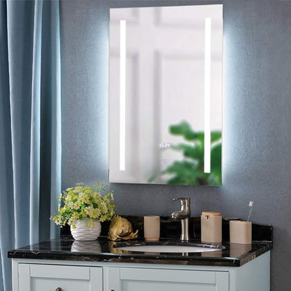 LED Bathroom Mirror with Demister Pad and Touch Switch (70x50)