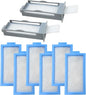 Replacement Compatible with Philips DreamStation 2 Filter - USA Made - Replacement Filters 2 Reusable Pollen Filters 6 Disposable Ultra-Fine Filters Kit Compatible with Dream Station 2 Machine