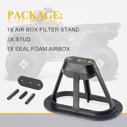 Air Box Filter Stand & Stud Seal for Scrambler Magnum Big Boss Sport Trail Blazer Xplorer 500 425 400 250 1995-2003