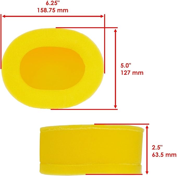 Generic Replacement 13780-02C00 Air Filter Cleaner For Suzuki LT-F160 QuadRunner 160 1989-2004