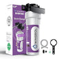 Under Sink Water Filter System, Reduce Chlorine/PFAS/PFOA/PFOS/Odor/Sediment, NSF/ANSI 42&53 Improve Taste, EZ Change Life Indication Under Sink Water Filter (Basic)