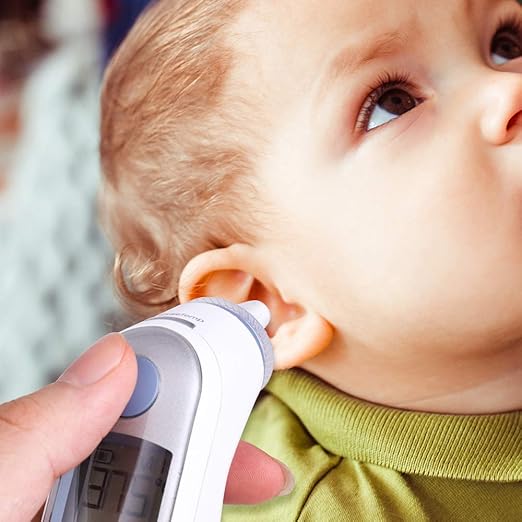 500X Ear Thermometer Probe Covers Lens Filters Refill Caps for All Braun Models, BPA Free and Disposable for Braun