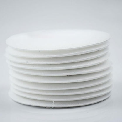 10 Pieces Filter Face Accessories Filter Parts 8 Centimeter Diameter Round for Dust Proof Integrated Respirator Mask