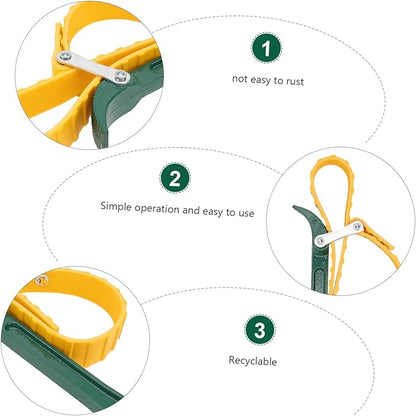 Steel Wrench Tool for Truck Farm Equipment Belt Type Filter Wrench Non-skid Design