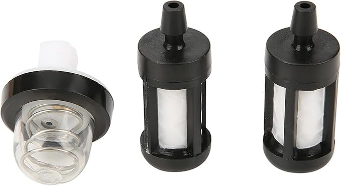 Air Filters Set for TS410 TS420 Concrete Cutoff Chop Saw Parts Replace Kit with Fuel Filter and Bulb Auxiliary Filter Spark Plug