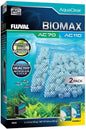 Fluval - BIOMAX for AC70/AC110 Power Filter, 8.8 oz / 250 g, 2-Pack – for Use in Freshwater & Saltwater Aquariums