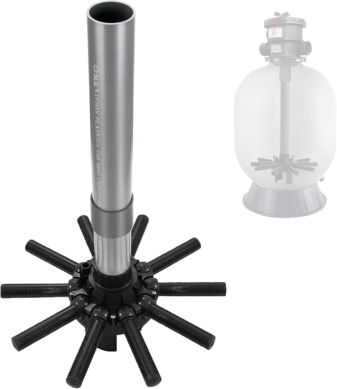 SX180DA Pool Filter Replacement Parts Lateral Assembly with Center Pipe for Hayward Pro Sand Filter Laterals Series S180T