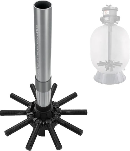 SX180DA Pool Filter Replacement Parts Lateral Assembly with Center Pipe for Hayward Pro Sand Filter Laterals Series S180T