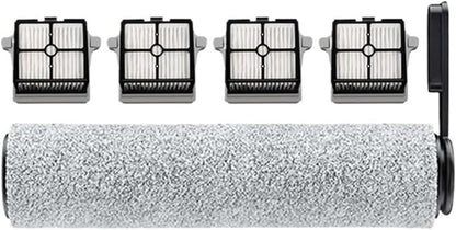 Wet and Dry Vacuum Cleaner Roller Brushes & Filters, Compatible for Tineco, Floor ONE S7 ProS6, Vacuum Cleaner Accessories Floor Scrubber Parts(C)
