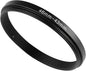 46-43mm Metal Step-Down Ring Adapter Compatible with Mirrorless Cameras DSLR Lens, UV CPL ND Filter Thread Converter, Black