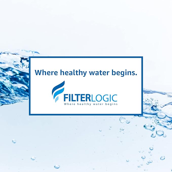 Filterlogic RV & Marine Inline Water Filter for Boats, RVs, NSF Certified, Campers, Gardening, Planting, Trailer or Motor Home KDF Filter, Pack of 2