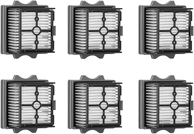 Spare Soft Lint Roller Brush, Hepa Filter, Scrubber Components, Compatible for Tineco Floor ONE S5 Combo Cordless Wet Dry Vacuum Cleaner(6PCS)