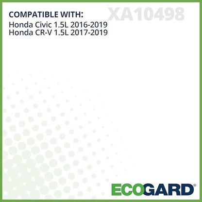 ECOGARD XA10498 Premium Engine Air Filter Fits 2017-2022 Honda CR-V, 2016-2021 Civic (Pack of 6)