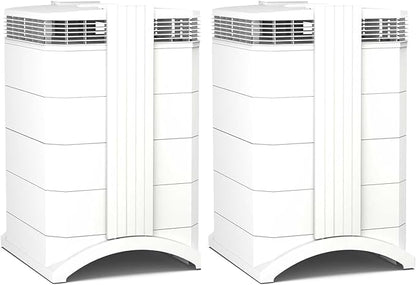 IQAir HealthPro Compact XE Air Purifier - 2-Pack - Compact HyperHEPA Filtration for Rooms up to 2480 sq ft - Allergens, Smoke, Dust, Mold, Pet Dander, Swiss Made, WiFi Enabled