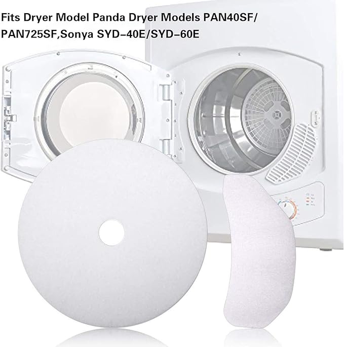 REDYY 20 Pieces Cloth Portable Dryer Exhaust Filters Set Universal Dryer Lint