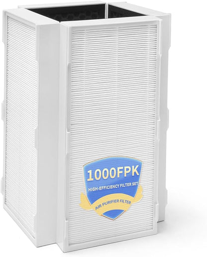 CAP-1000 Replacement Filter Compatible with Cuisinart CAP-1000FPK Air Purifier, 3-in-1 Filtration (1 Pack)