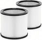 2 Pack Replacement Cartridge Filter for Shop Vac 90304 90350 90333, Compatible with Type U X W 9030400 9035000 9034000, Fit 5 Gallon Up Wet/Dry Vacuum Cleaners, Washable & Reusable (2 pack)