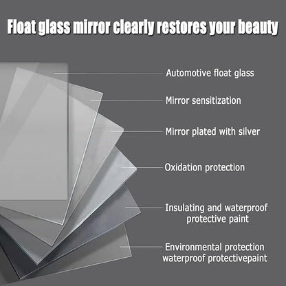 Bathroom Mirror with LED Lights, Backlit Illuminated Bathroom Mirror Wall Mounted Multifunction Vanity Mirror with 3 LED Light Color Dimmable and Demister Pad,(A,H75*W100CM/H29.5*W39.3IN)