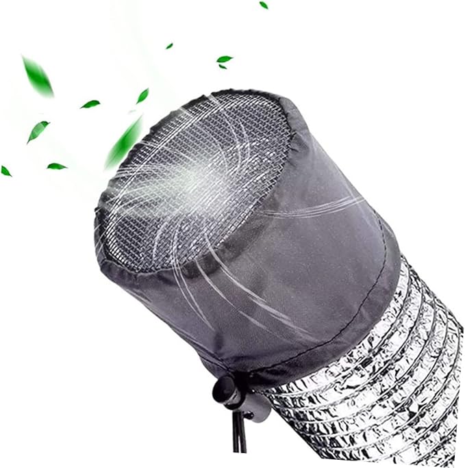 BESPORTBLE 2pcs Grow Tent Accessories Vent Filter Grow Tents Air Duct Filter Cover for Plant Vent Fan