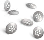 3/8 Inch (.375") Titanium Rigid Concave Filters - Utility Screens (5 Pack)