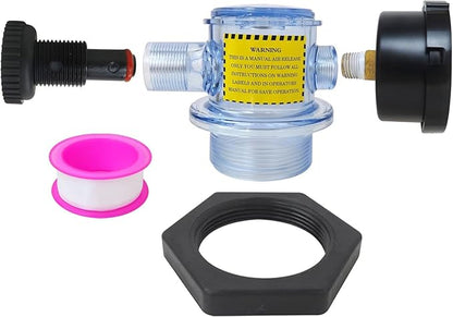 XSPANDER 273564Z Manual Air Relief Valve Replaces 273564Z Fit for Pentair Tri ton II, Trit on C,TR100C and TR140C Pool Spa Sand Filters Air Relief Valve Assembly