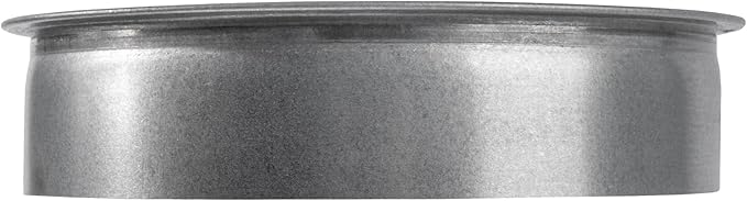 Repa Market Ø6 Inch Duct Cover – Galvanized Steel Round Duct Cap with Mesh Screen – HVAC Exhaust or Intake Vent – Exterior Pipe Air Outlet – Spiral Ventilation Ducting Metal End Plug