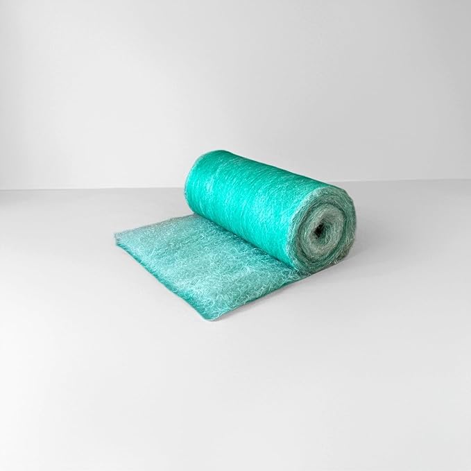 Fiberglass Paint Booth Filter Roll for Spray Booth 15-Gram Green 200ft (30" x 200ft)