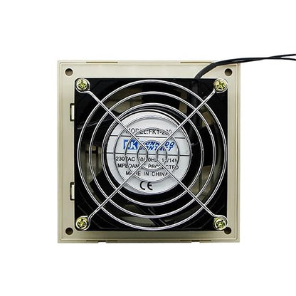 3321-230 Industrial Electrical Cabinet Fan Filter 92 mm Ventilation Set Shutter Cover Cooling Radiator Serve Air System 230V