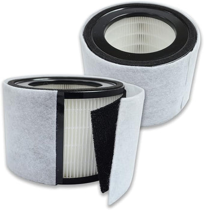 PUREBURG Replacement Filter Compatible with TruSens Z2000 Z-2500 Z-2000 Medium Room Air Purifier,2-Pack H13 HEPA 3-Stage Filtration Activated carbon Pre-Filter Dust VOCs
