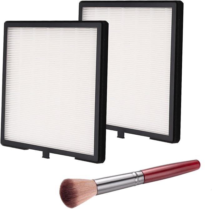 Nail Dust Collector Filters 2 Pack Nail Dust Suction Collector Replacement Filter for Electric Nail Dust Collector Machine Nail Salon Dust Extractor