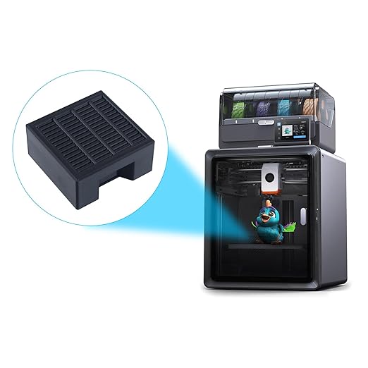 FYSETC Replacement Parts for Kobra S1 Combo: Activated Carbon Air Filter Reduce Fumes Fit for S1C 3D Printer