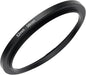 52mm to 58mm Step-up Adapter Rings Filter Adapter Black Metal Step Down Filter Ring Adapter Compatible with All Brand UV CPL ND Camera Lens Filter Stepping Rings (52mm-58mm)