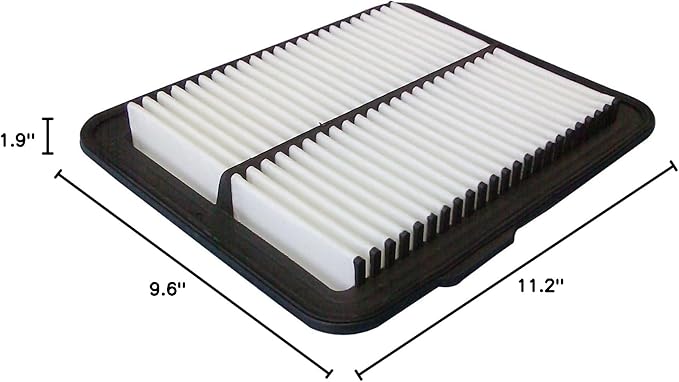 BOSCH 5333WS Workshop Engine Air Filter - Compatible With Select Buick Lucerne; Cadillac CT6, DTS; Chevrolet Equinox, Malibu; Pontiac G6, Torrent; Saturn Aura, Vue; Suzuki XL-7