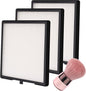 Nail Dust Collector Replacement Filters,3 Pack Nail Tech Dust Collector Filter Square for Electric Nail Dust Collector Machine Manicure Store