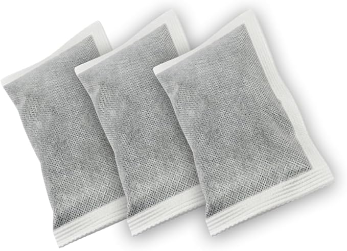 Green Piece® Activated Charcoal Air Filters for Odor Removal (Made In USA) – Compatible with ITouchless Trash Cans (Pack of 3) – Not Made by iTouchless – Premium Odor-Absorbing Filters by Green Piece®