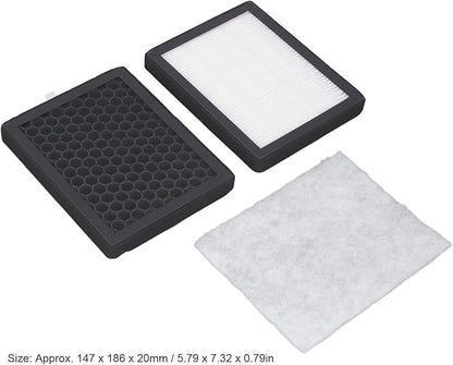 Tyenaza Solder Fume Extractor Filters Replacement, 3 Stage Filtration System Consumable for Electronic Soldering Absorber Welding