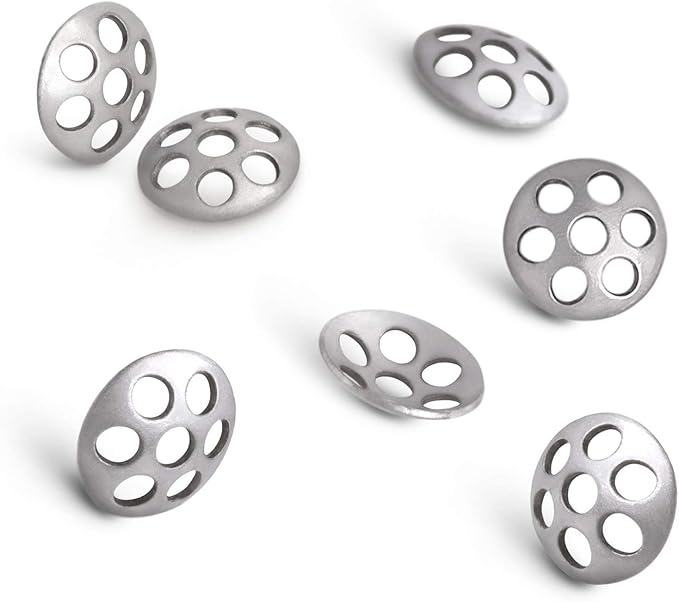 1/4 Inch (.250") Titanium Rigid Concave Filters - Utility Screens (5 Pack)