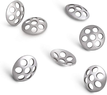 1/4 Inch (.250") Titanium Rigid Concave Filters - Utility Screens (5 Pack)