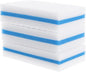 Luxshiny 10pcs Three-Layer Reusable Kitchen Sponge Scrubber Lightweight Quick-Dry Non-Scratch Dishwashing Pads for Multi-Surface Cleaning