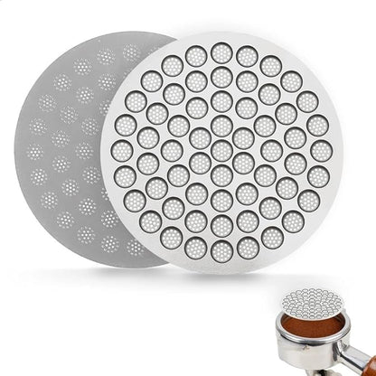 watchget 51mm Espresso Puck Screen Reusable Mesh Coffee Filter 0.8mm Thickness Puck Screen Stainless Steel Lower Shower Screen for 51mm Protafilter Basket