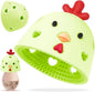 Silicone Egg Brush Cleaner, Egg Washer for Fresh Eggs, Egg Cleaner for Fresh Eggs, Egg Scrubber for Fresh Eggs, Reusable Cleaning Tools for Egg Washer (Green)