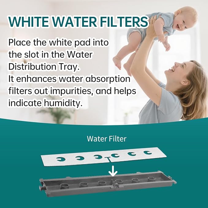 35 GA35 Replacement Humidifier Water Panel Evaporator Compatible with Aprilaire H635EZ1A 4839 Kit Filter or 560, 568, 600, 700, 760, 768 350, 360, 10" x 13" x 1.75" 2-Pack