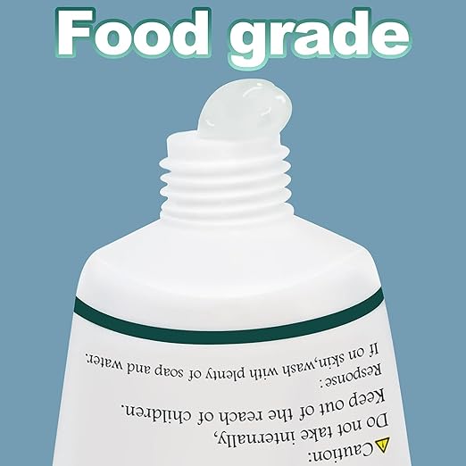 KEZE Food Grade Silicone Grease Pool Lube Tube O Rings Lubricant for Plumber Faucet Gasket Water Filter Rubber Seal Silicon Grease with Brush 1 oz 2-Pack