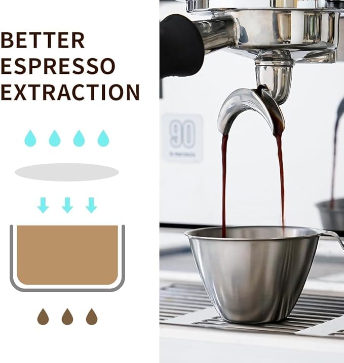 watchget 58mm Espresso Paper Filters - 1000 Disposable Filter Papers for Coffee Puck Screen and Portafilter, Compatible with 58mm Espresso Coffee Maker Baskets
