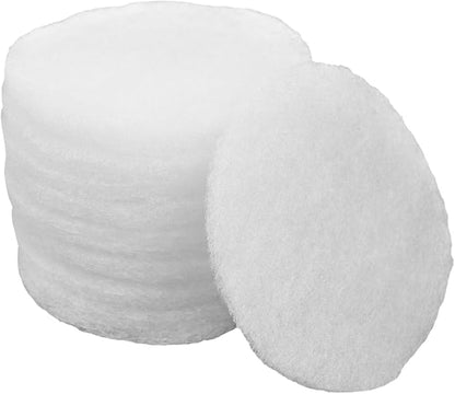 Air Filter G3 for Helios ELF-DLV 125, 10 Pack, 110 mm Diameter, Synthetic PET Fiber, Coarse Dust Retention, for ISO Coarse 50%, F1F1K1 Fire Rating, Up to 100°C
