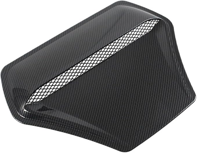 Compatible For BMW E60 E36 F10 F30 Compatible For Golf 5 6 7 Mk7 Compatible For Fiat 500 Universal Car Front Hood Air Flow Ve(Carbon Look)