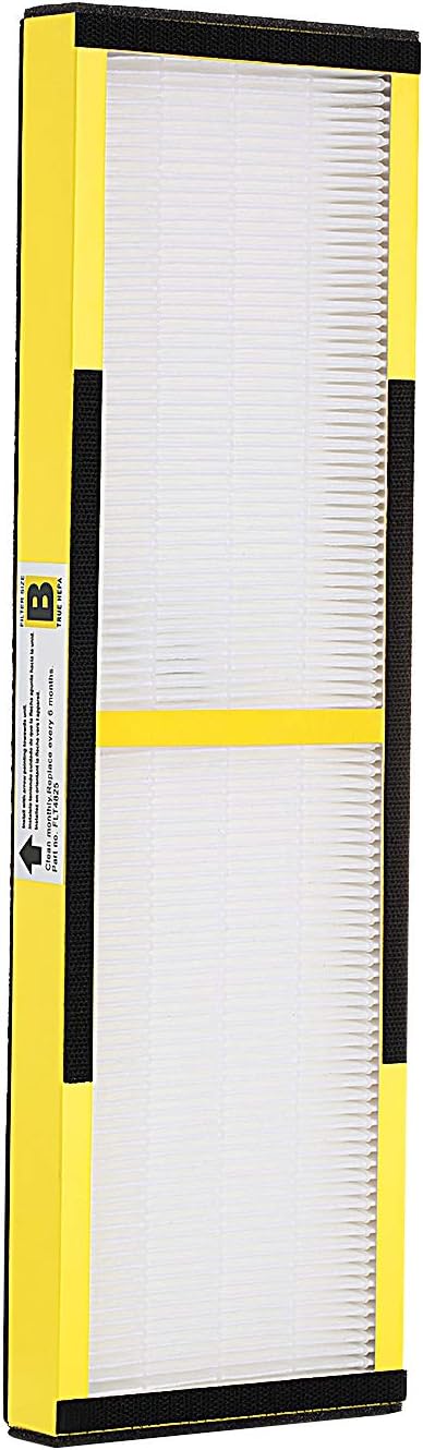 4 Pack HEPA only, FLT4825 True HEPA Filter B Replacement, Compatible with Guardian Air Purifier AC4825 AC4300 AC4800 AC4900 AC4850